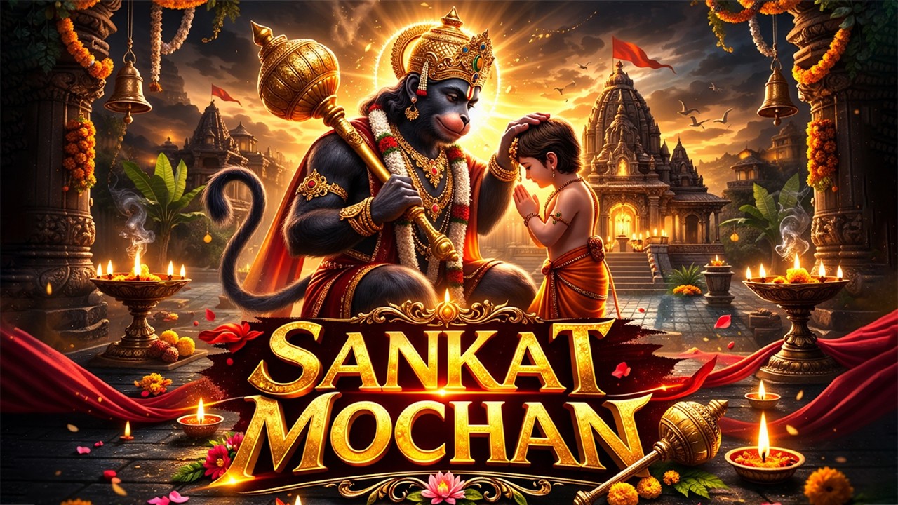 Sankat Mochan Hanuman | Bal Bhakti Sansar | SLOWED REVERB | Latest Hanuman LoFi Bhajan 2026