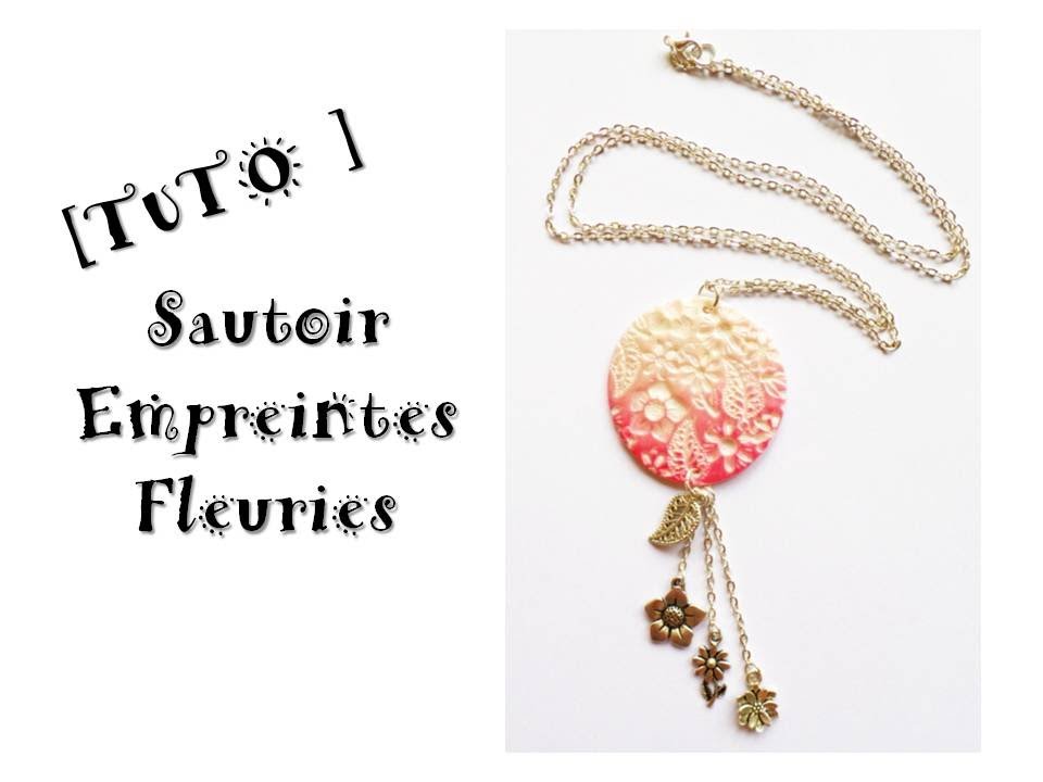 [Tuto Bibibox] Sautoir Empreintes fleuries
