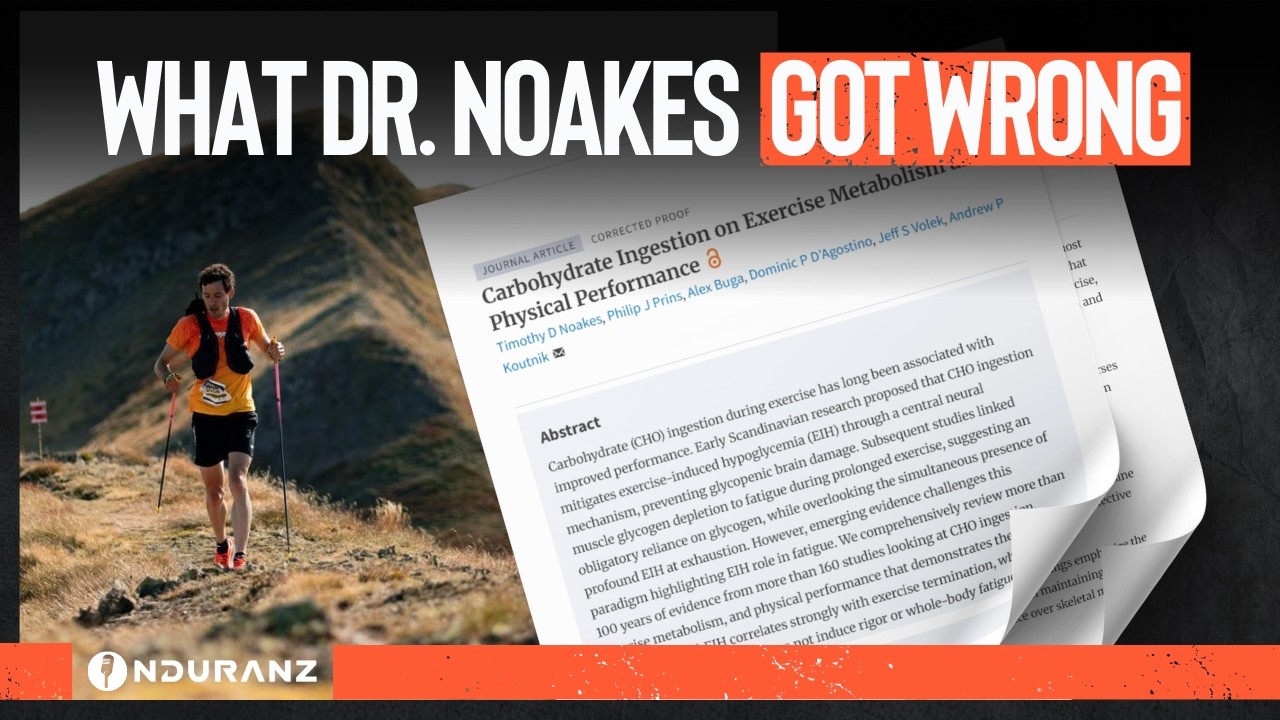 Debunking Noakes: Why 10 Grams of Carbs Per Hour Isn't Enough | NDURANZ Podcast