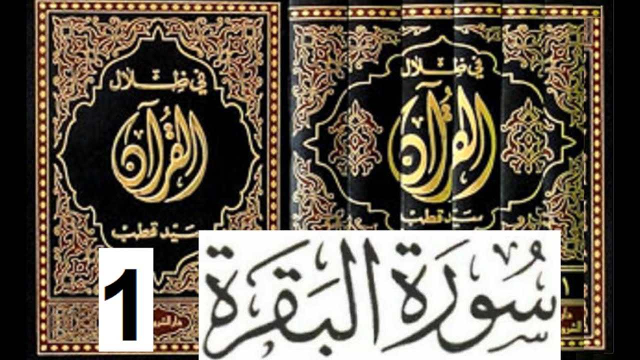 تفسير سورة البقرة جزء1 حتى الآية 74 في ظلال القرآن سيد قطب- -تفسير سياسي للقرأن بظل حكم الطواغيت