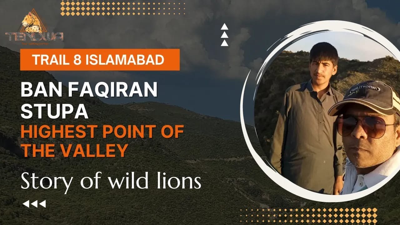 Trail 8 Islamabad || Buddha Caves to Ban Faqiran Stupa || Story of lions || Solo hike