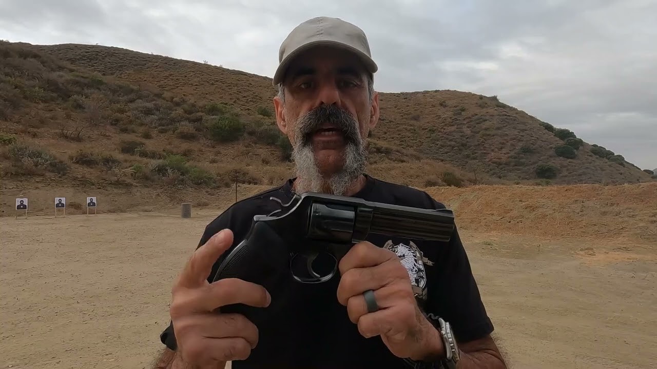 The Smith and Wesson 581 revolver in  .357 Magnum