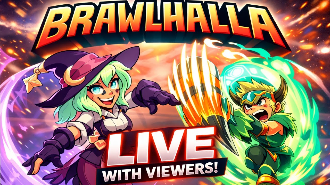 Brawlhalla and Fun With Viewers 😂 |Brawlhalla Live!!