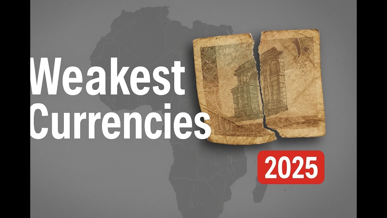 Top 10 Weakest Currencies in Africa 2025