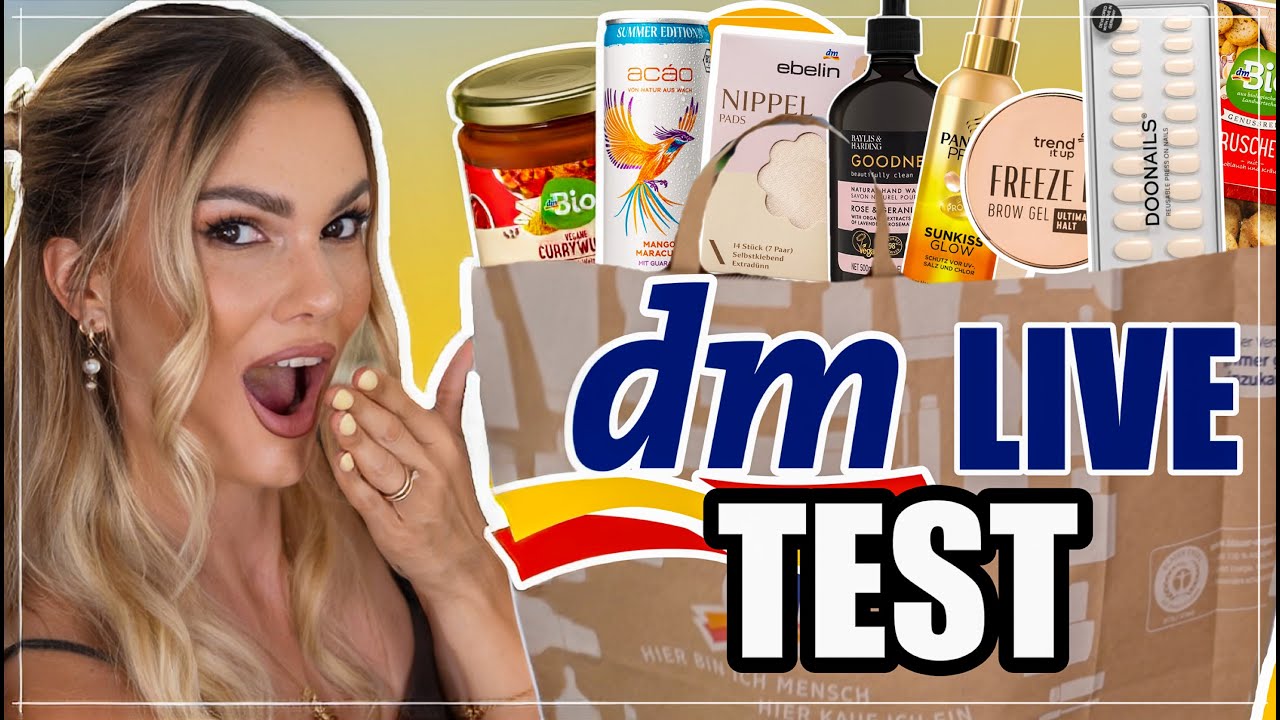 12 DM NEUHEITEN im TEST 😍  Food, Make Up, Nägel, Pflege & Haare I Cindy Jane
