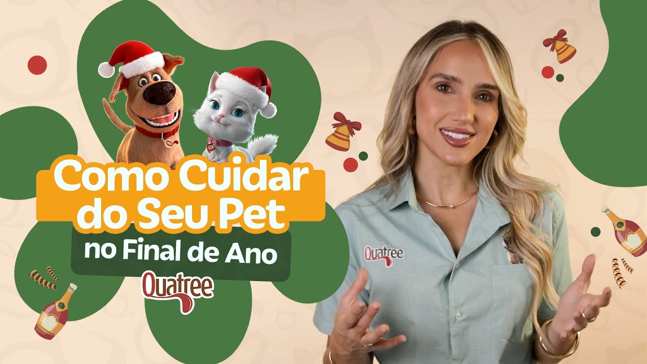 COMO CUIDAR DO SEU PET NO FINAL DE ANO | QUATREE