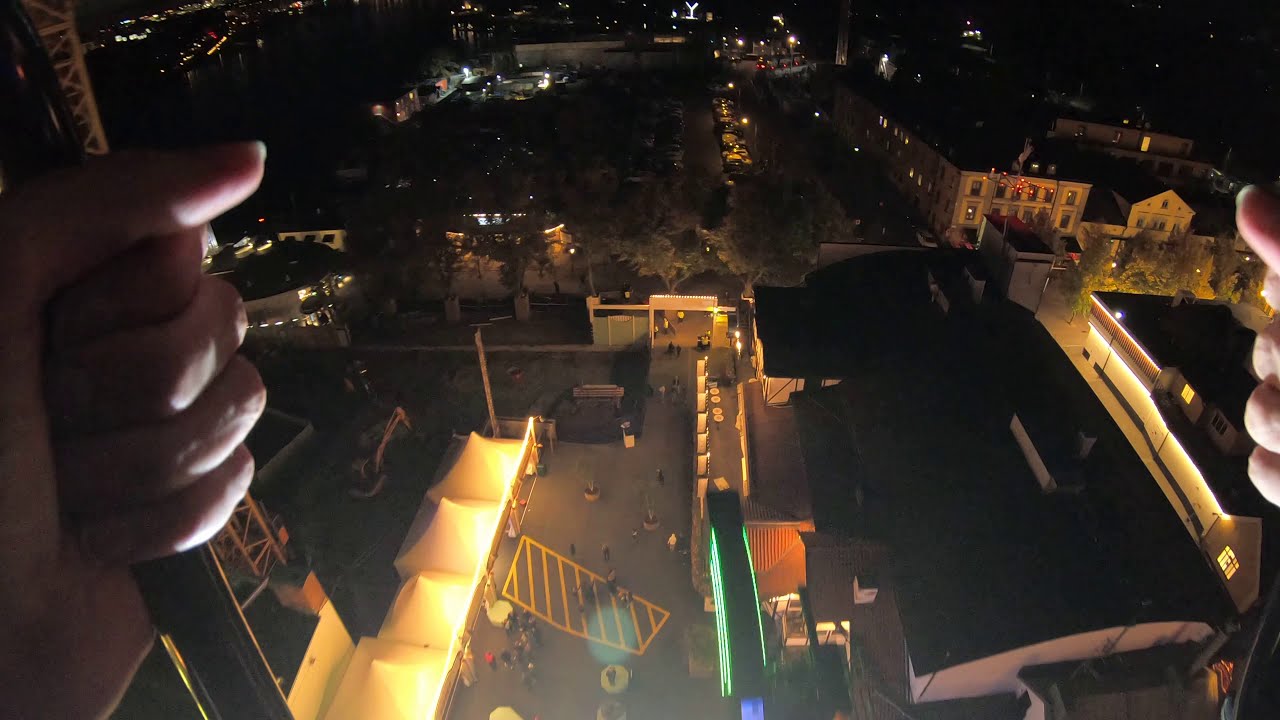 Snake Night Ride POV Gröna Lund 2019 4K 60FPS Hypersmooth
