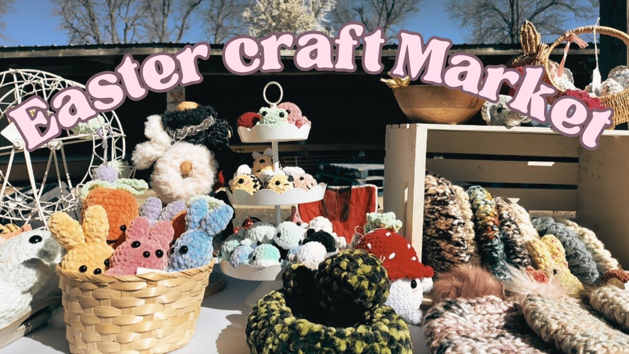 Bunny on the farm craft vendor event