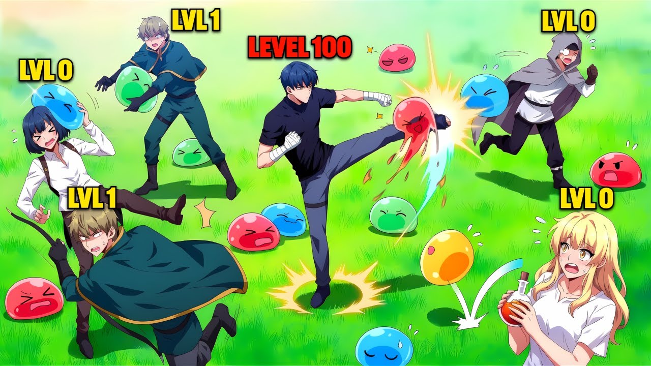 Enquanto Ele COMEÇOU No Level 100, Todos Começaram No Level 0 KKKKK - Manhwa Recap