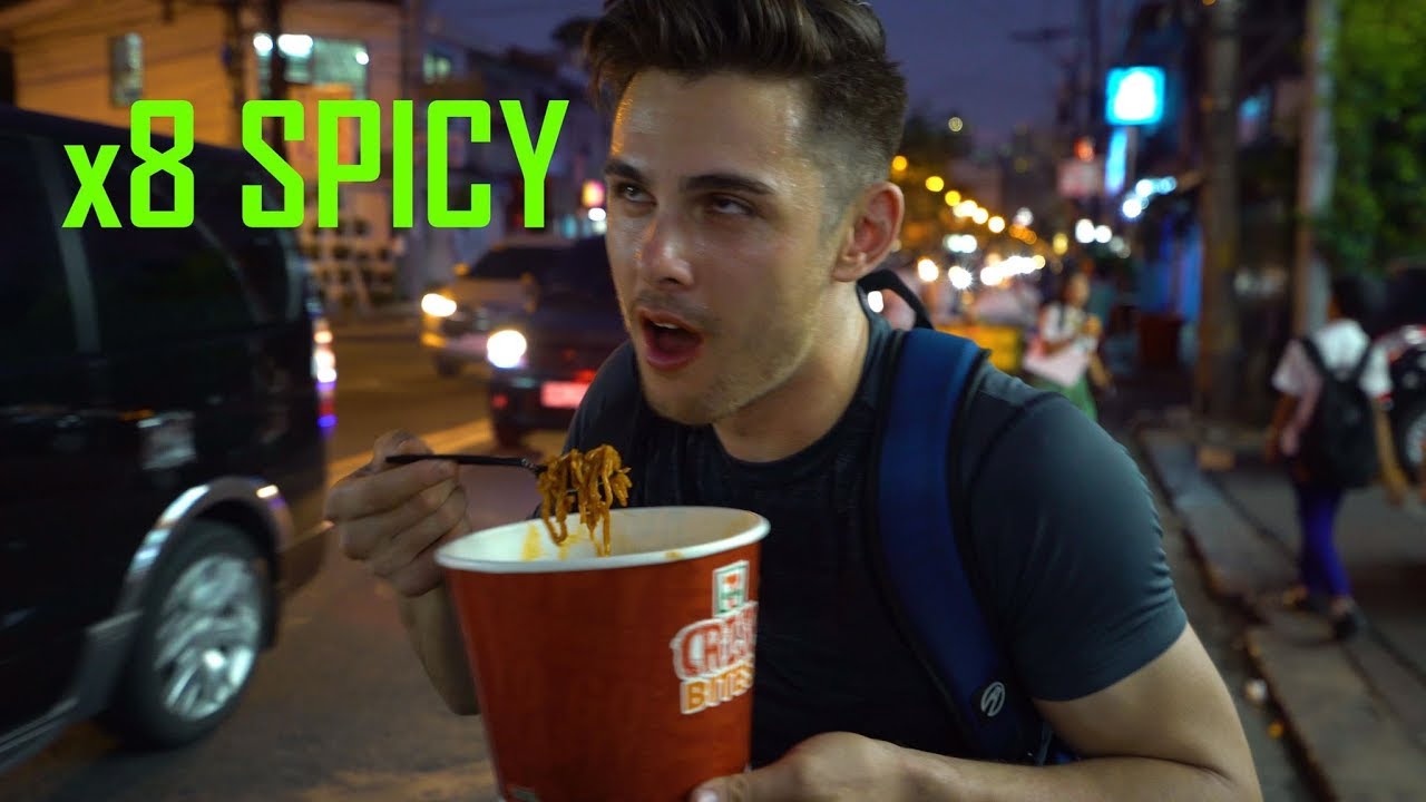 8X SPICY RAMEN CHALLENGE ON A TRICYCLE (Philippines ft. SPECIAL GUESTS)