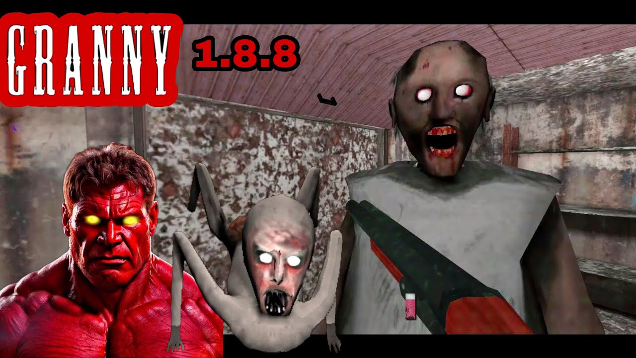 Granny 1.8.8: The One-Breath Escape — Surviving the Silent House Without a Single Sound” 😱🎮
