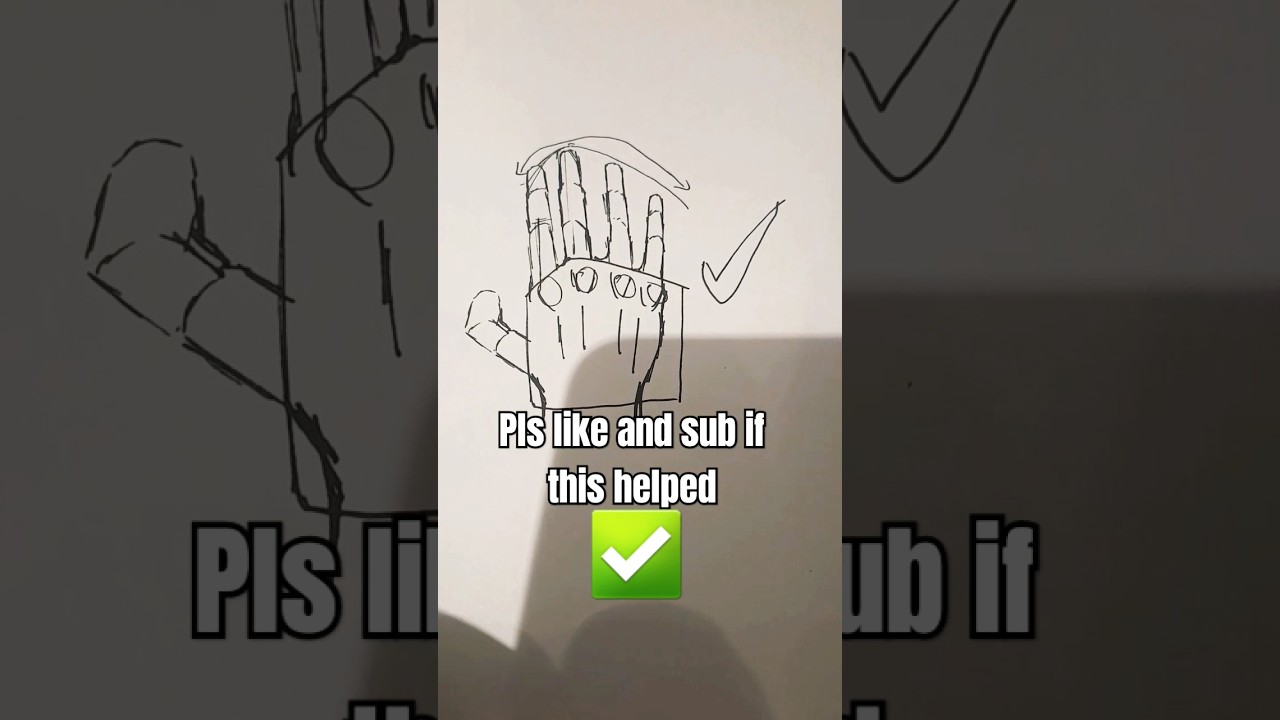 How to draw hands like a PRO! 