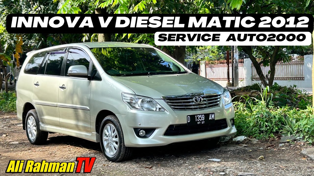 KIJANG INNOVA V DIESEL MATIC 2012 | MOBIL BEKAS KIJANG INNOVA DIESEL MURAH