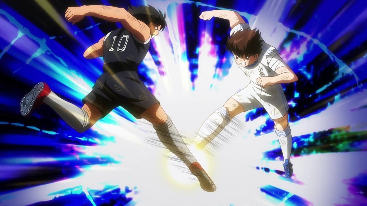 Tsubasa VS Hyuga |   الكابتن ماجد عاد اليكم من جديد | PART#2