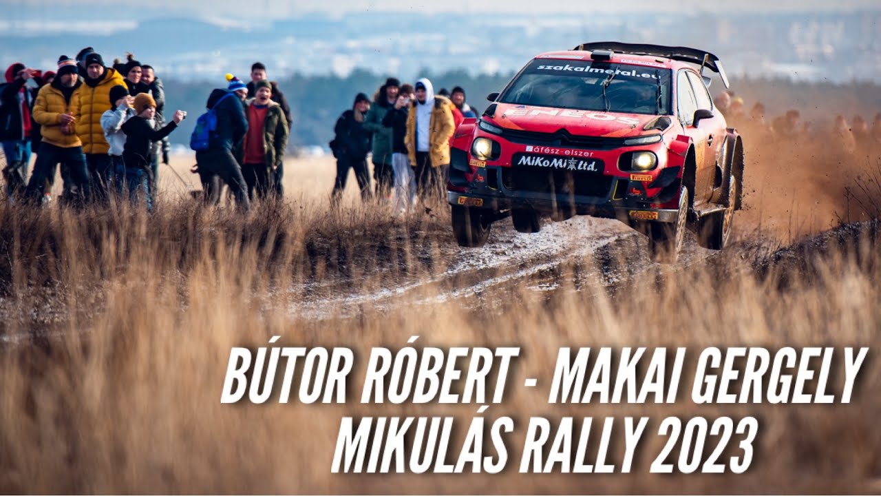 Bútor Róbert - Makai Gergely - TBR Racing - Citroen C3 WRC - Mikulás Rally 2023