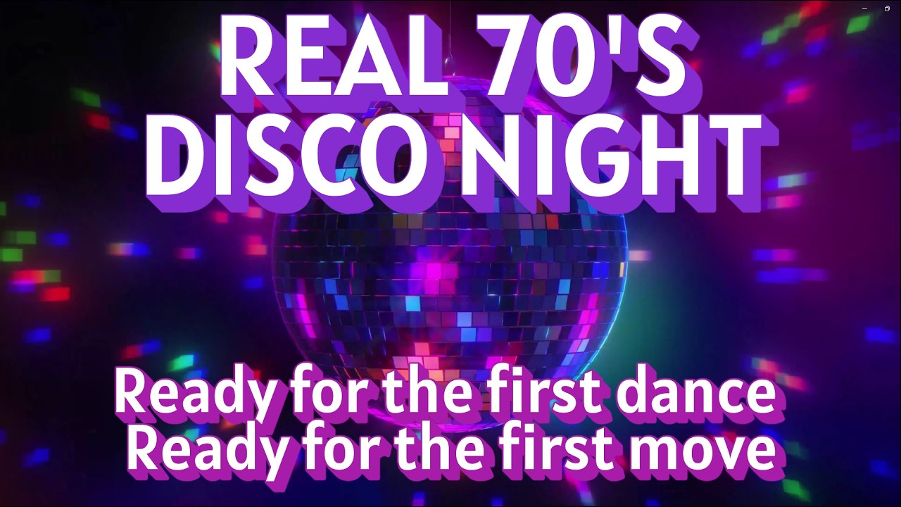 Real 70's Disco Night