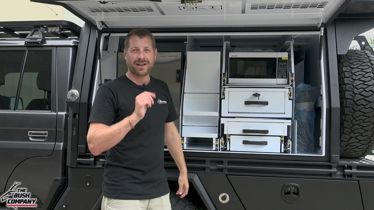 79 Series Landcruiser - GCI Canopy - AX27 and 270 XT MAX Awning - The Bush Company