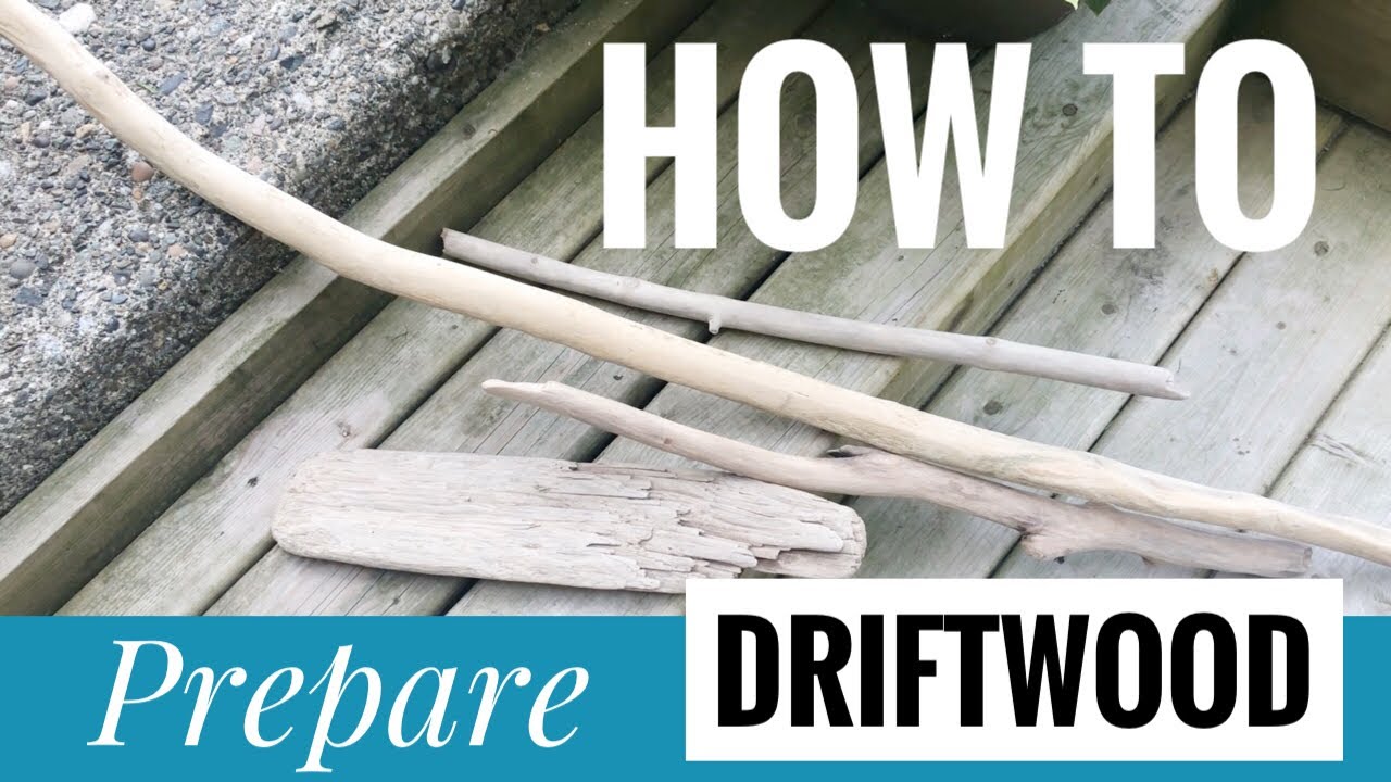 💠 MACRAME 101 - How to Prepare Driftwood
