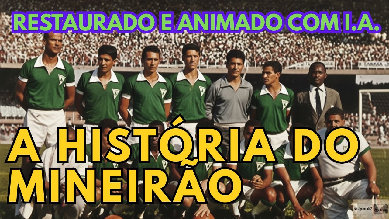 60 Anos do Mineirão - A História como nunca vista! Animado com IA.