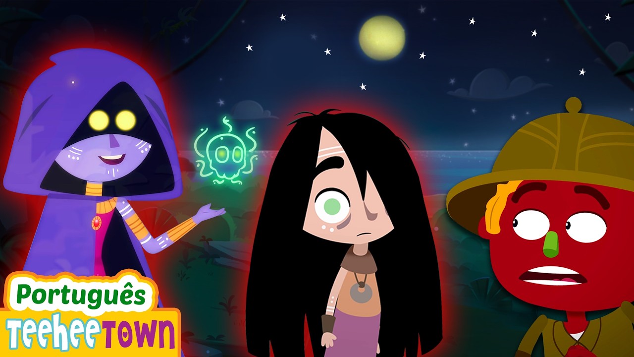 LÁ NA BAÍA | Músicas de Halloween para crianças | Casa Teehee