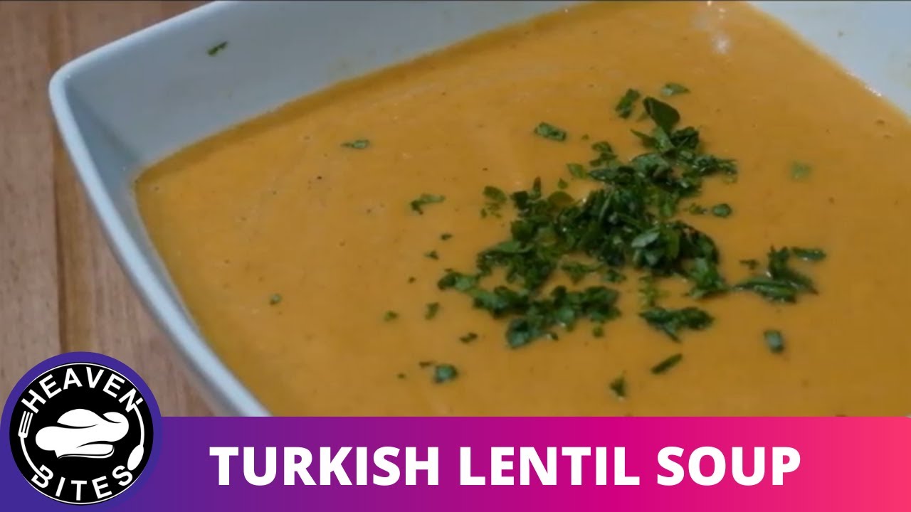 You never stop eating this Turkish Lentil Soup, Ramad soup recipe