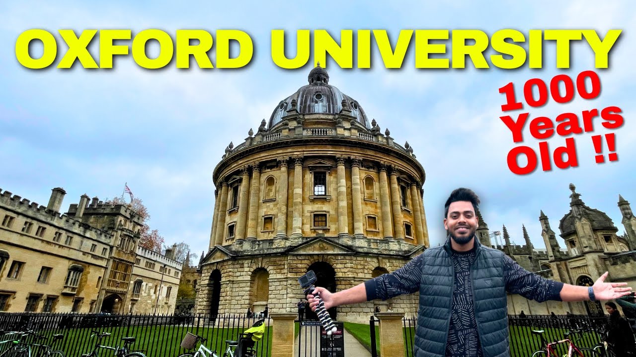 I Visited the 1000 Year Old OXFORD UNIVERSITY ! 🎓😍🔥