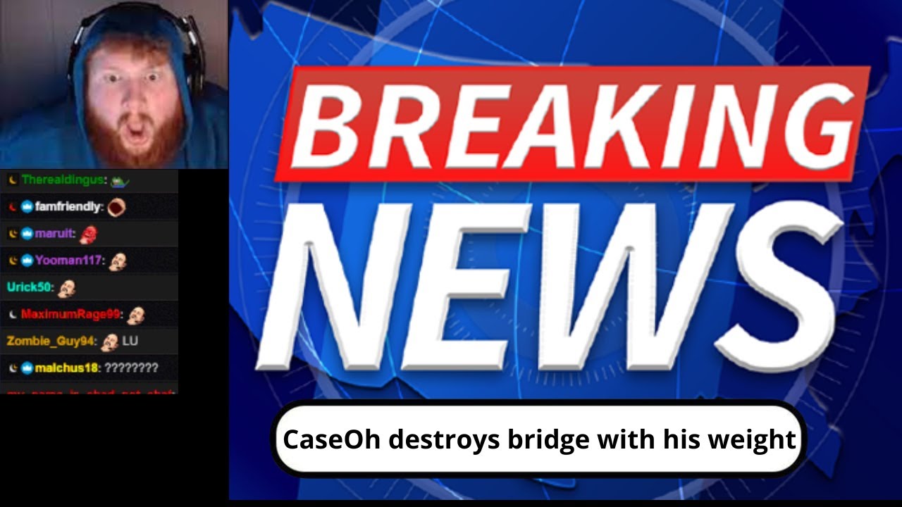 Caseoh Breaking news