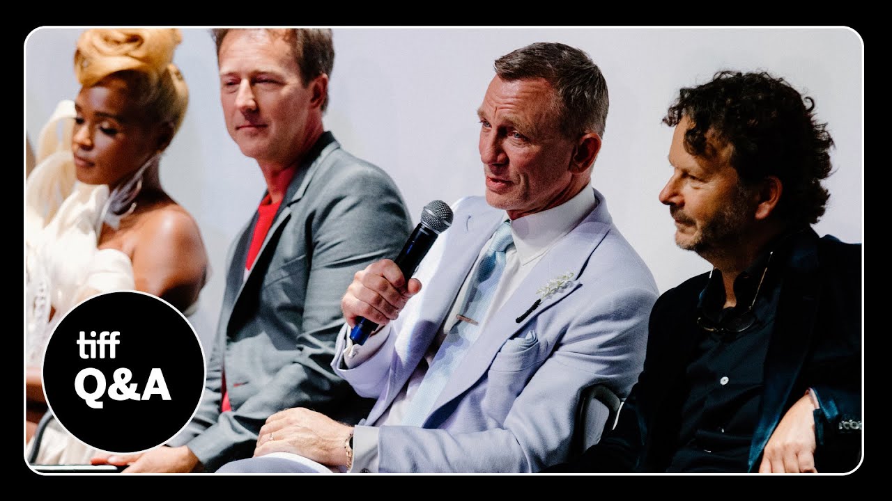 GLASS ONION: A KNIVES OUT MYSTERY Q&A with Daniel Craig, Edward Norton and Kate Hudson | TIFF 2022