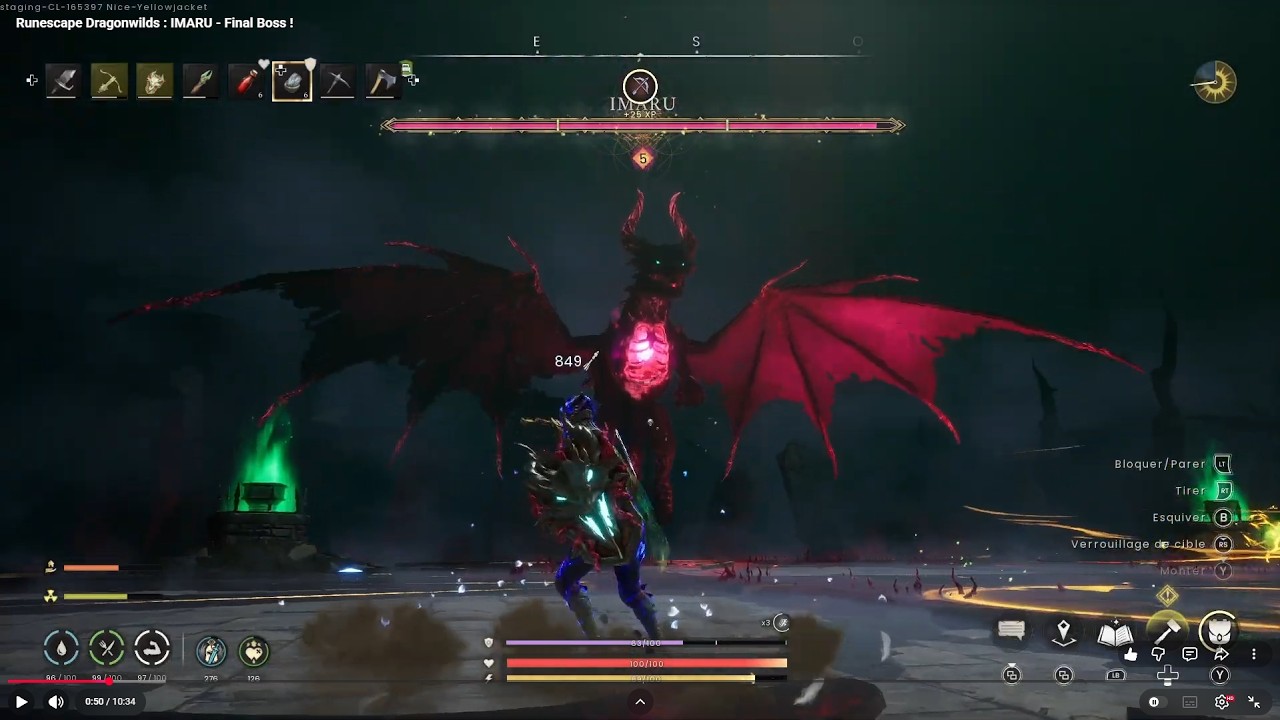 Runescape Dragonwilds : IMARU - Final Boss !