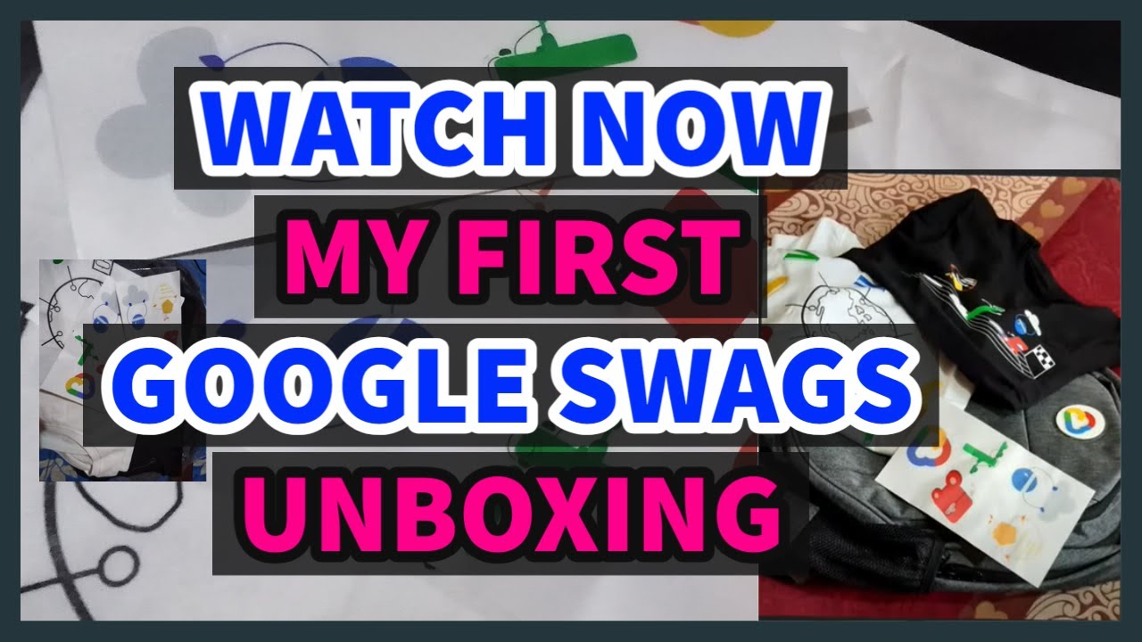 Google Swag Unboxing | #30DaysofGoogleCloud | Google Cloud Swags| Cloud Ready Program swags in India