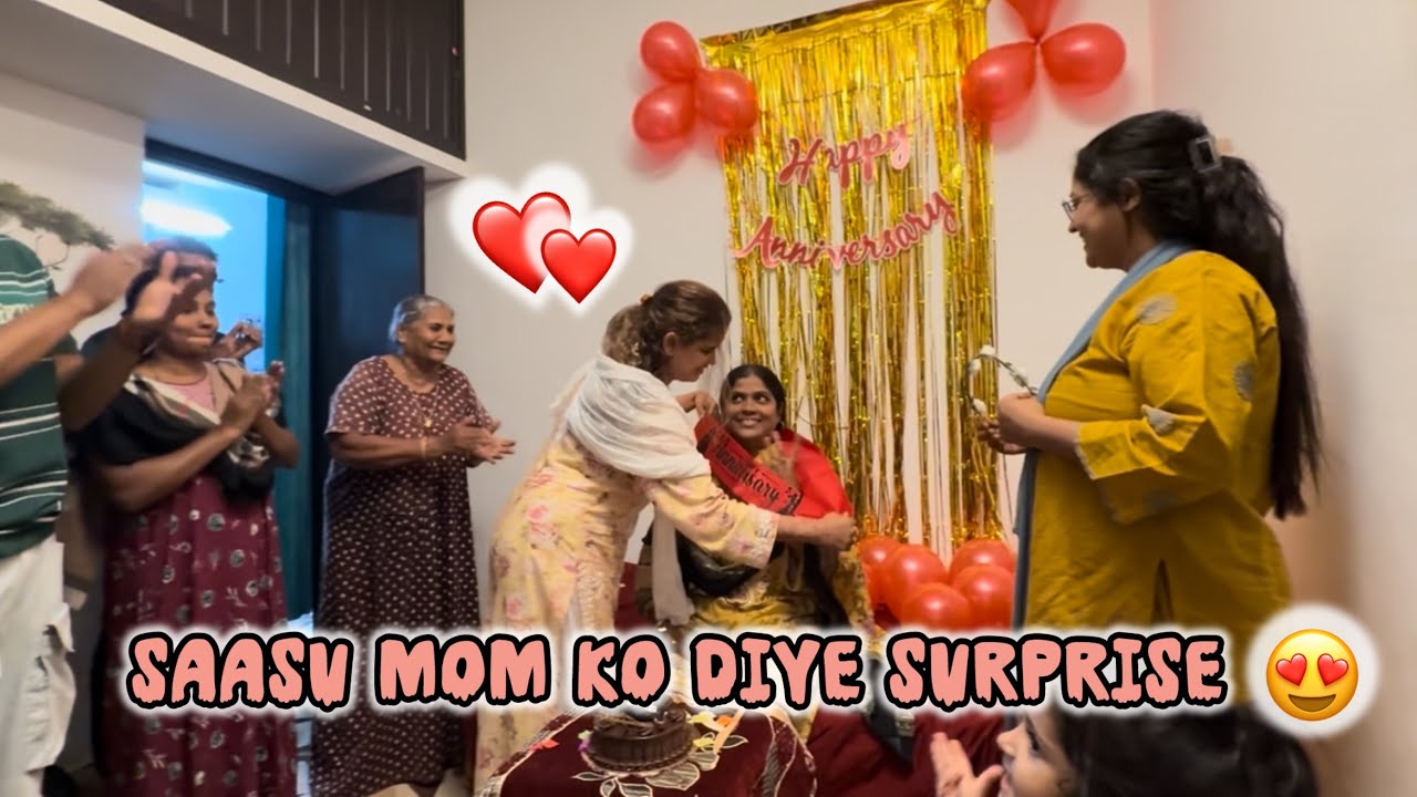 Saasu Maa Ko diye Surprise😍|| Brownie Ghum hogaya🐶🥹 