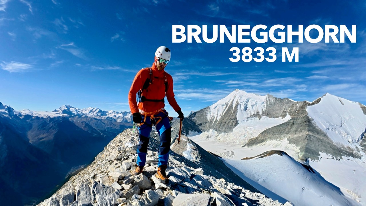 Brunegghorn (3833 m) | Anspruchsvoller als gedacht !!!