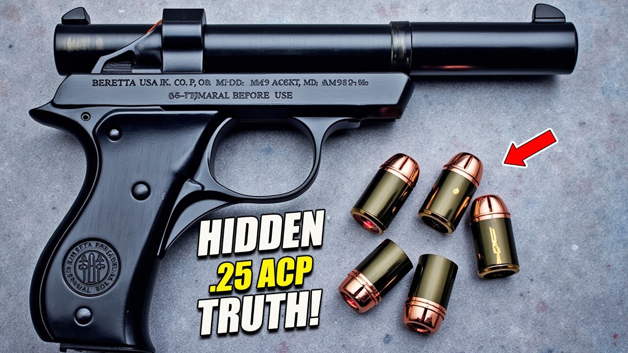10 шокирующих фактов о .25 ACP — вы не поверите!