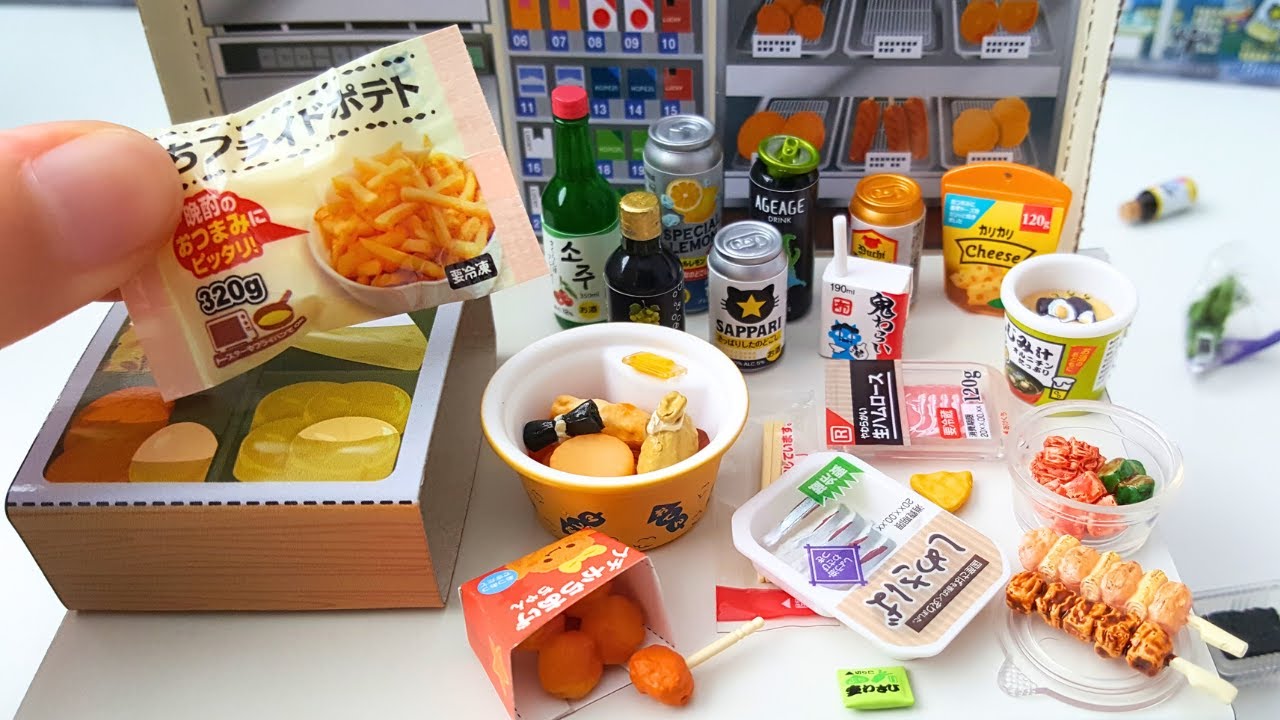 🍢Full Set Blind Box Unboxing | the Re-Ment Miniature Toy Set - Evening Drink (2024 Release)🍶