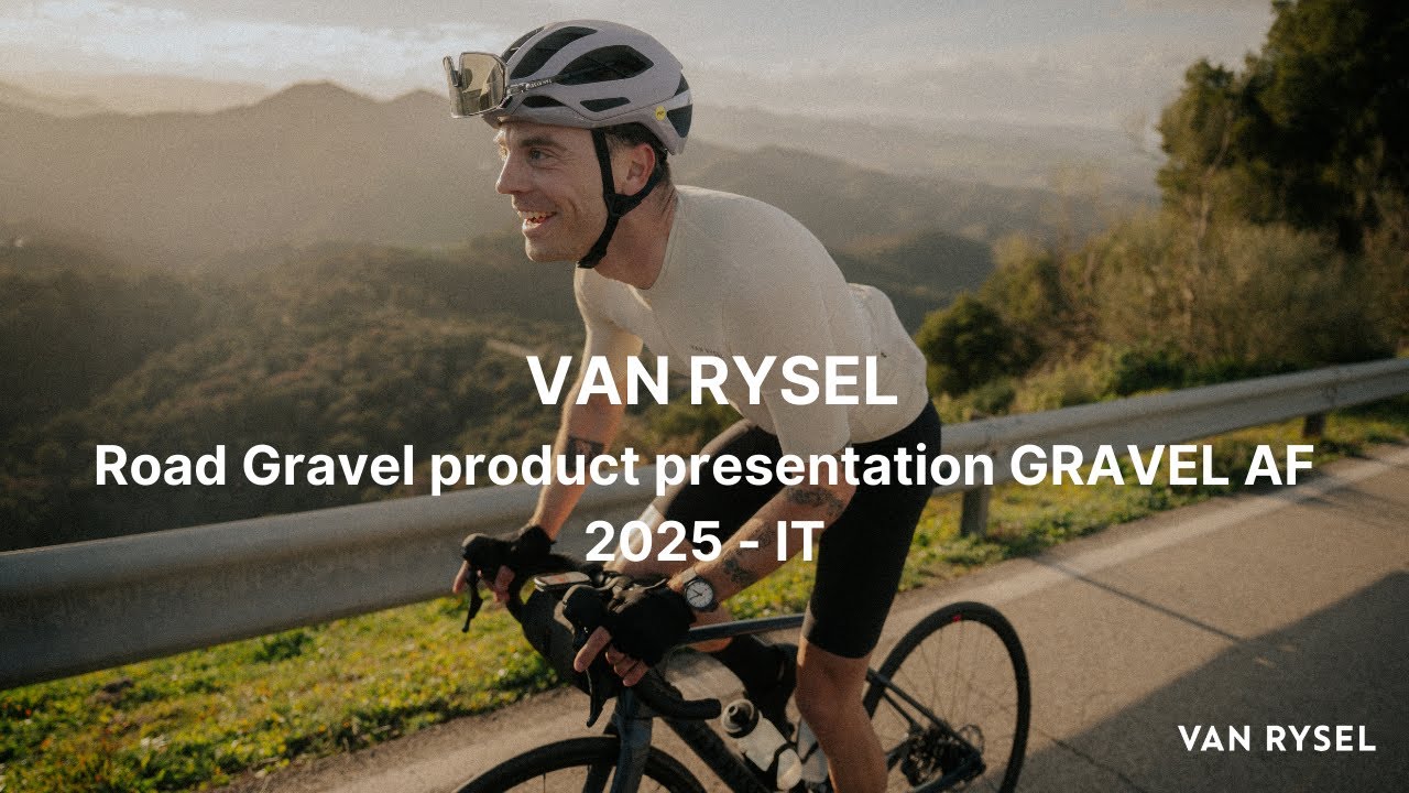 Van Rysel road gravel product presentation GRAVEL AF 2025 - IT