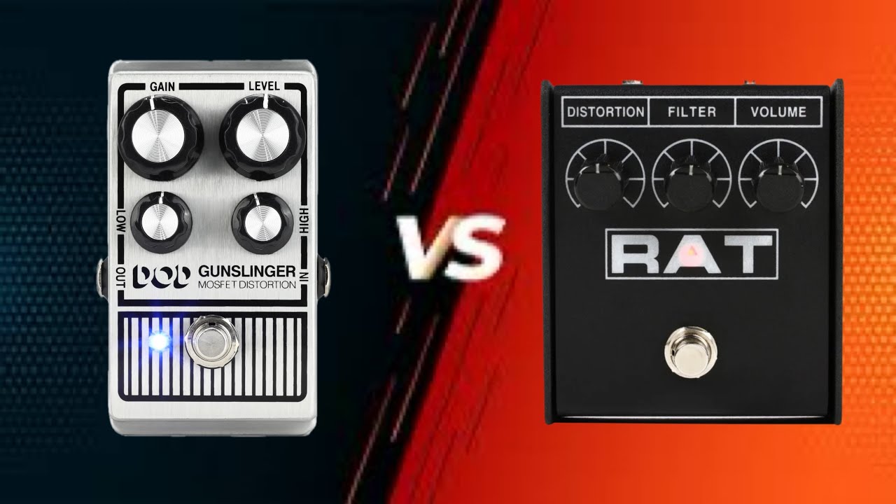DOD Gunslinger против Proco Rat: битва моих двух любимых педалей дисторшна