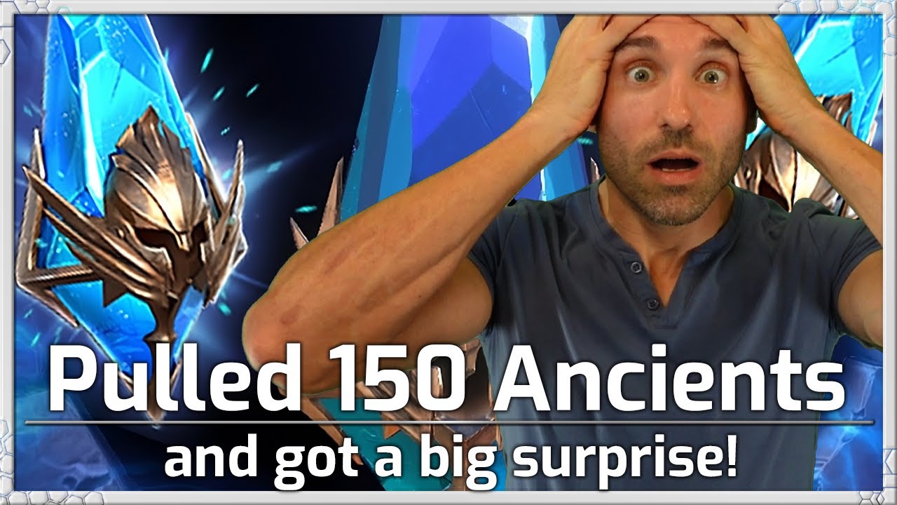 Pulled 150 Ancients and got an unexpected WIN?! - RAID Shadow Legends