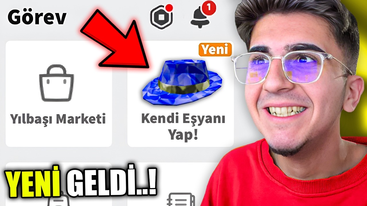 ROBLOX KENDİNİZE ÖZEL EŞYA YAPMA TAKTİĞİ !! 🤩 *Gerçekten*