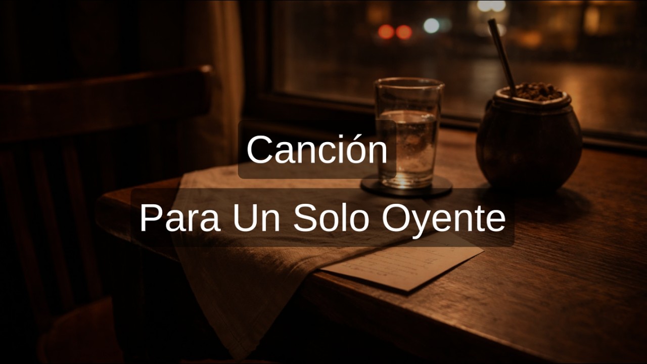 Canción Para Un Solo Oyente | Khalil Medina | Folk en español - Disco 2