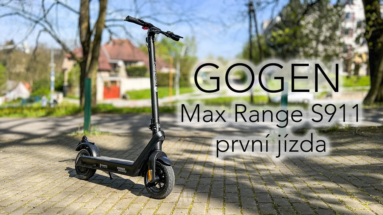 GOGEN Voyager Max Range S911 - první jízda na silákovi 👌