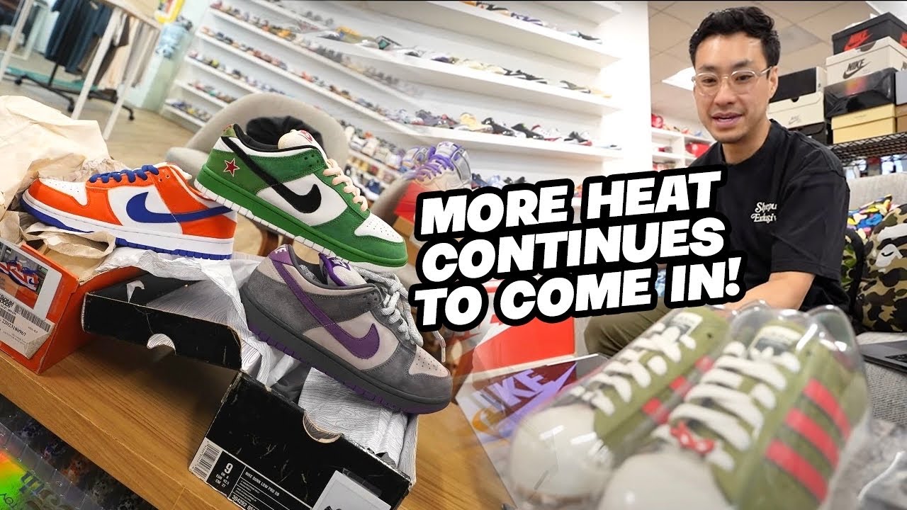Buying a Ton of Sneakers