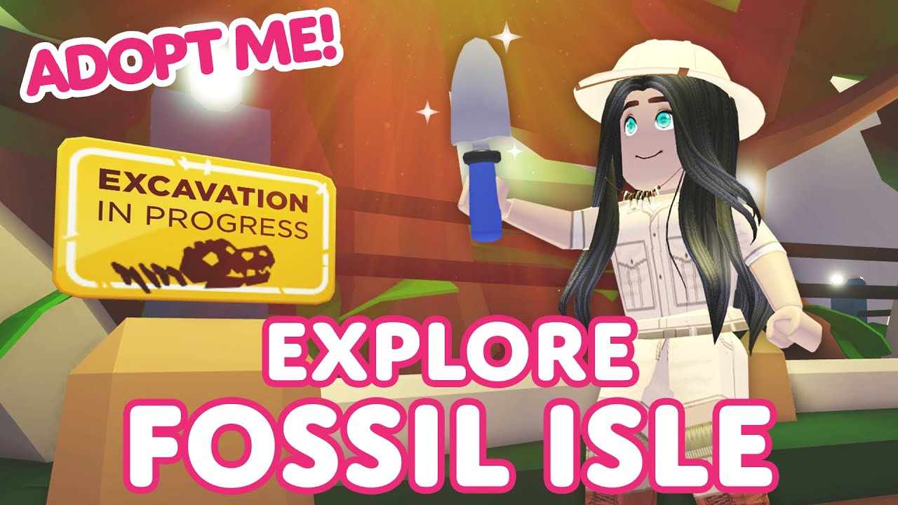 Explore Fossil Isle! 🦖🥚 Help Bring Fossil Eggs to Adopt Me! on Roblox