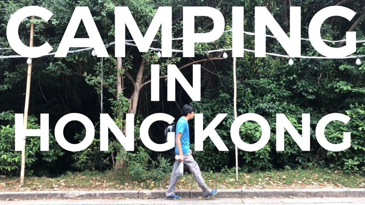 Camping in Hong Kong :  Tai Tan campsite (Sai Kung)