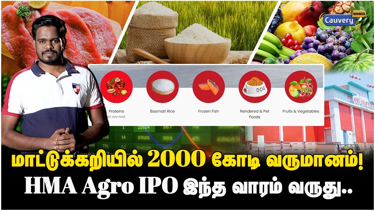 HMA Agro IPO review | உலகம் முழுக்க Buffalo meat விற்கும்.. HMA Agro Industries IPO | Upcoming IPOs