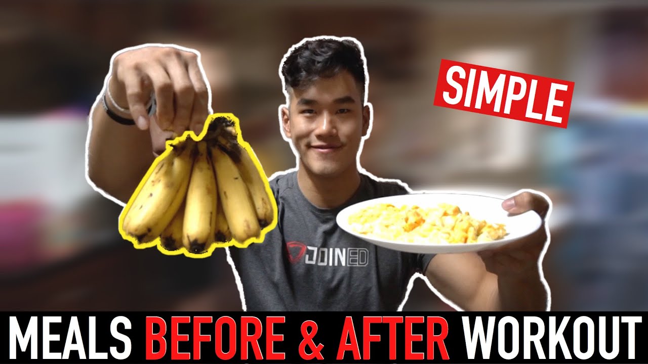 What I eat BEFORE & AFTER Workout (Explained)