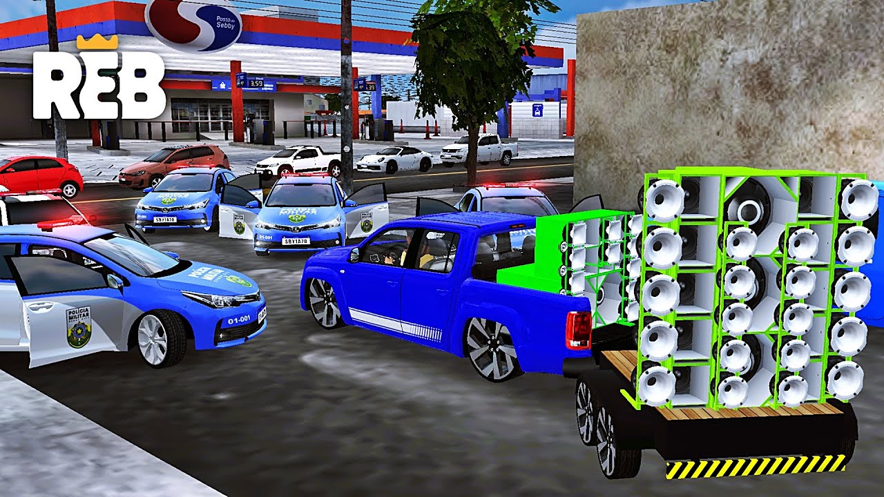 REBAIXADOS ELITE BRASIL | PERDI MEU PAREDÃO DA AMAROK NO SUPER TRÂNSITO DA CIDADE NA BLITZ
