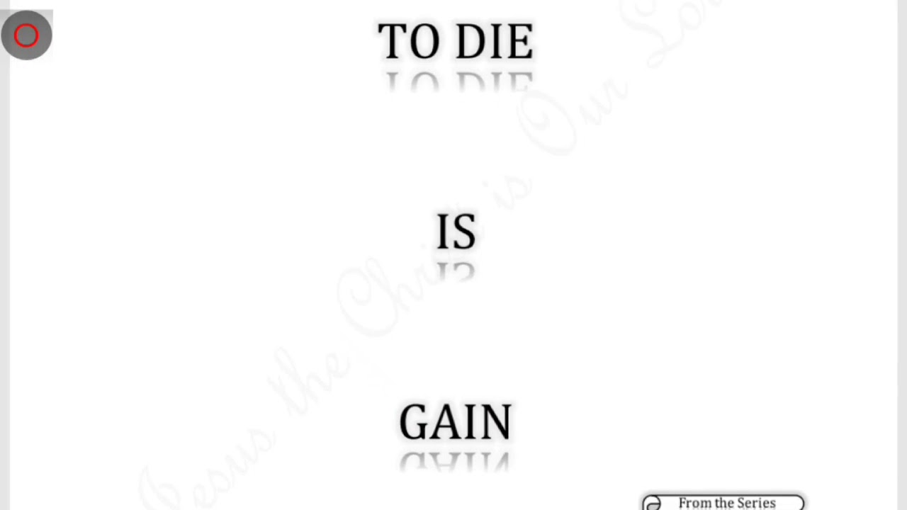 To Die is Gain [Stanzas] - I Mwalabu [BGT - The Epilogue by David Kalilani ft. Taritta]