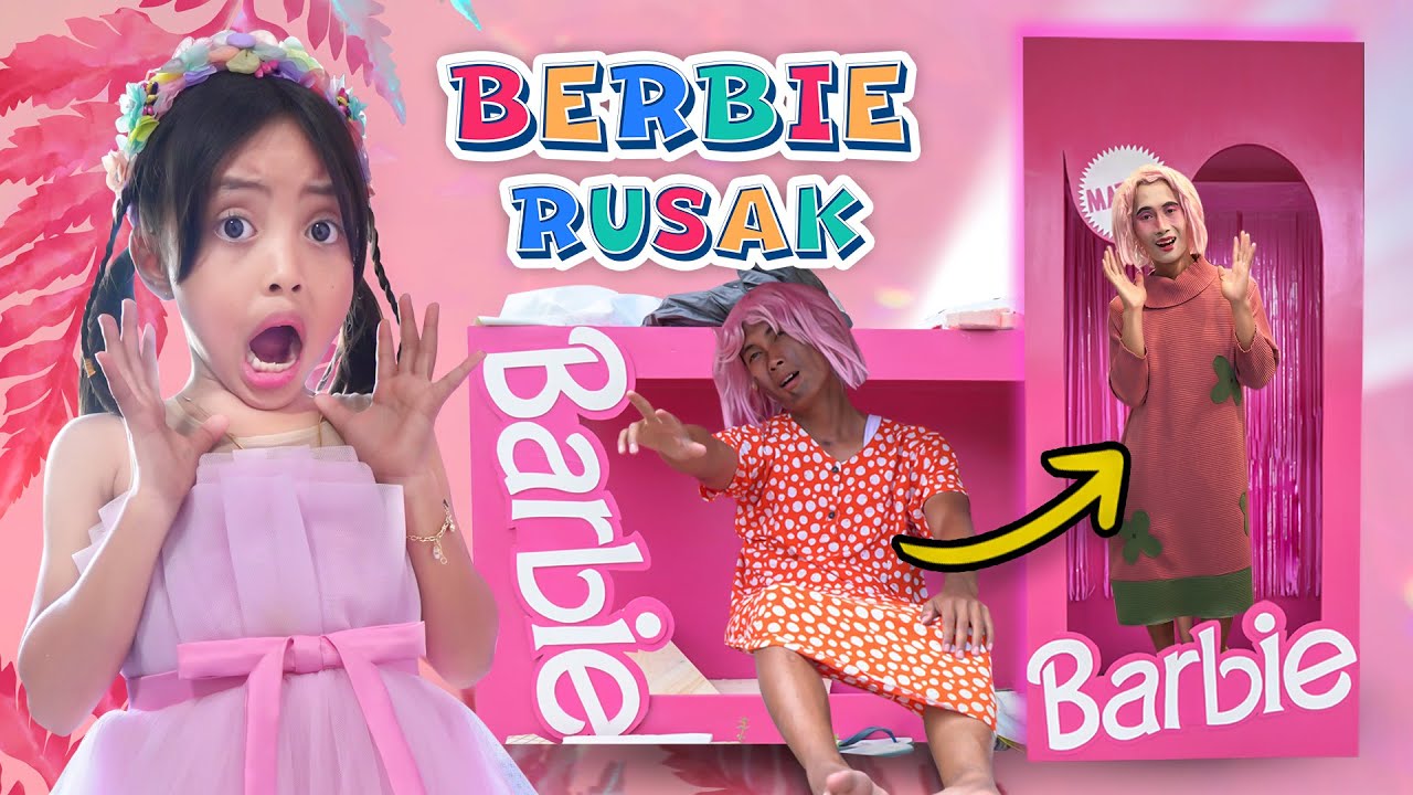 LEIKA MERAWAT BERBIE RUSAK JADI BERBIE LUCU | BELANJAIN BERBIE BAJU BARU