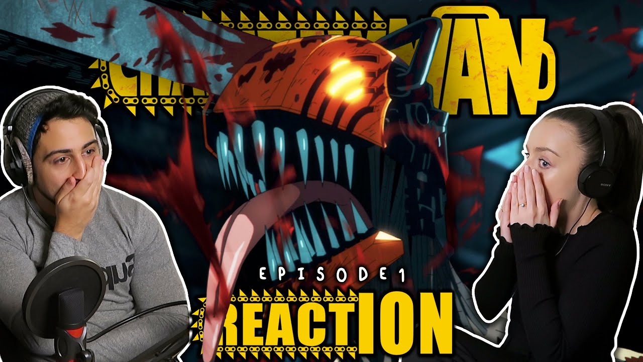 THIS SHOW IS CRAZY! Chainsaw Man Episode 1 REACTION! | 1x1 
