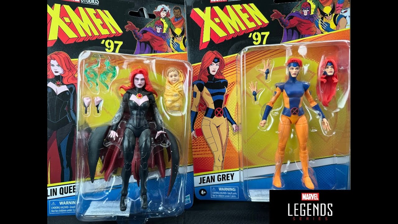 Marvel Legends X-Men 97 Jean Grey And Goblin Queen Unboxing & Review